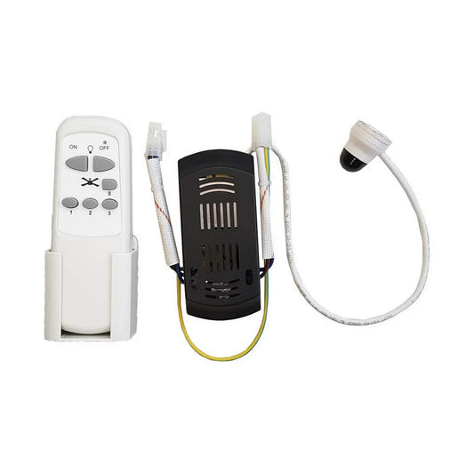 Telecomando EDM 00973 33988 33989 33806 33807 33803 Bianco Kit ventilatore - Yestore