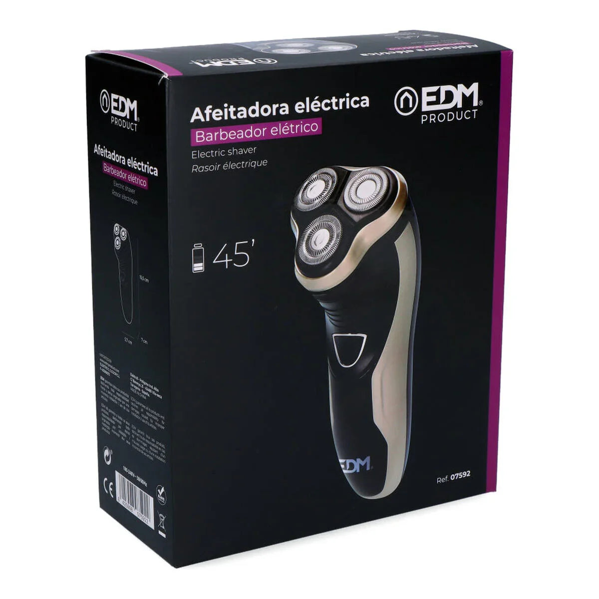 Electric shaver EDM 07592 - Yestore