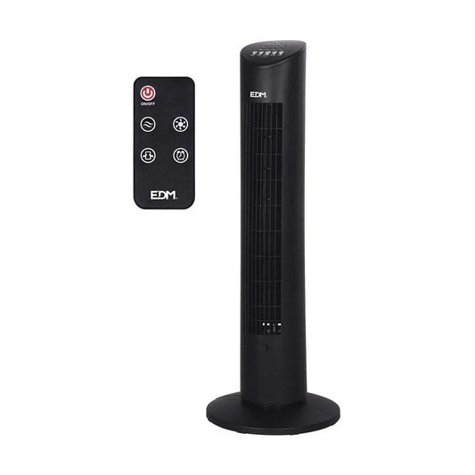 Ventilatore a Torre EDM 33504 Nero 60 W - Yestore