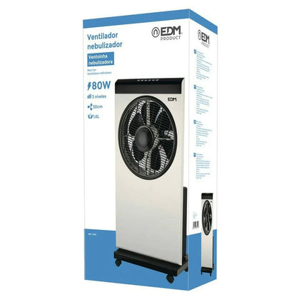 Ventilatore Nebulizzatore EDM Bianco 80 W 39 x 24 x 84 cm - Yestore