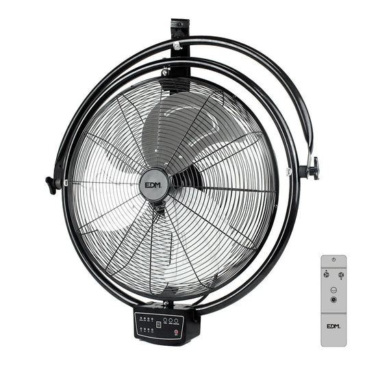 Ventilatore da Parete EDM 33520 Nero 120 W industriale Soffitto - Yestore
