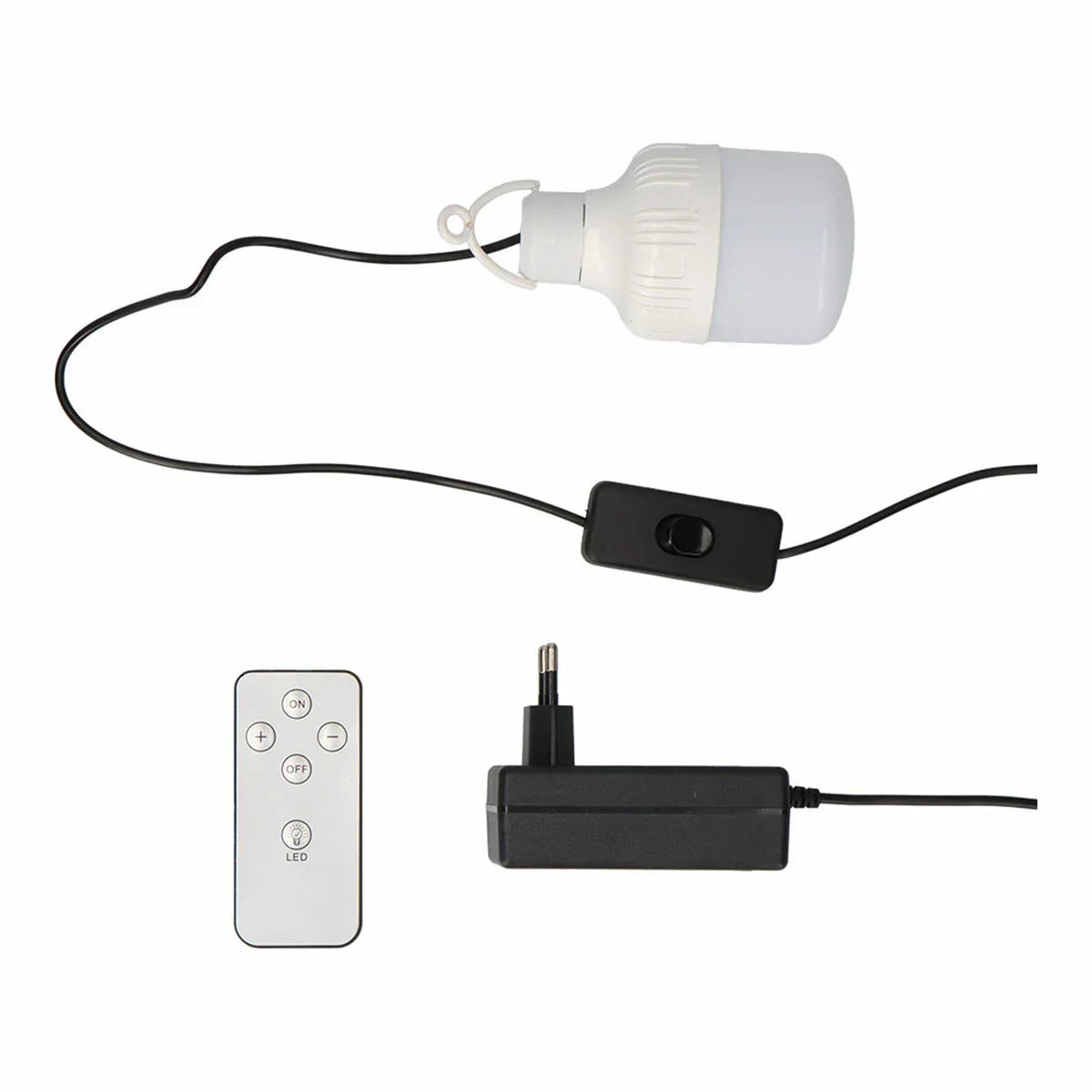 Ventilatore a Piantana EDM 33523 Bianco 25 W Solare - Yestore