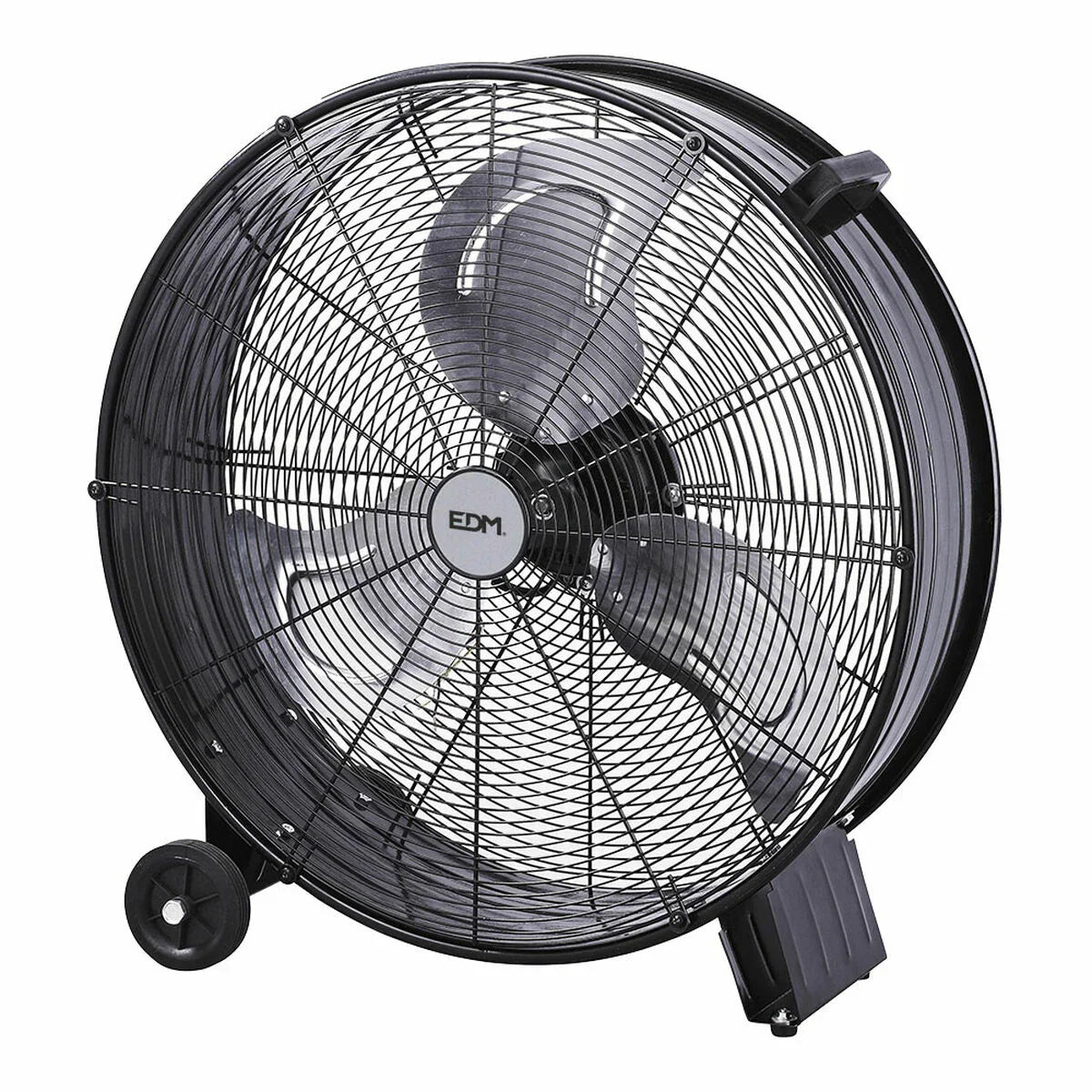 Ventilatore da Terra EDM Nero 180 W Ø 60 cm industriale - Yestore