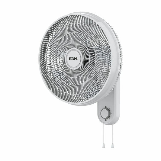 Ventilatore da Parete EDM 33526 Bianco 50 W 55 W Ø 45 cm - Yestore