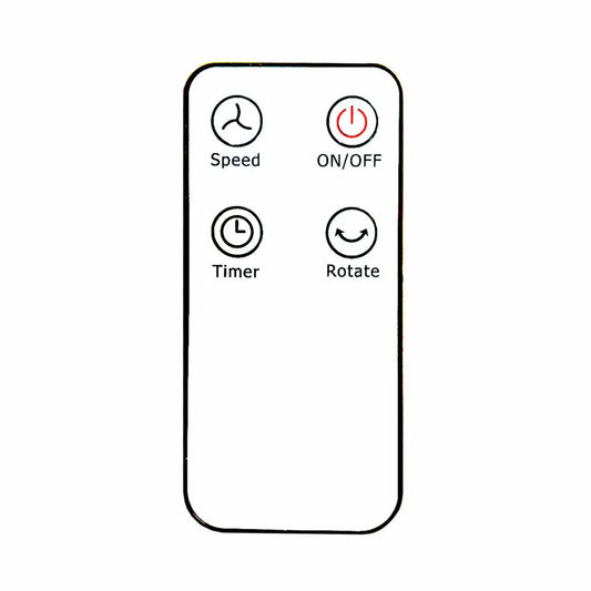 Telecomando per ventilatore (aria condizionata) EDM 33529 33527 Bianco Ricambio - Yestore