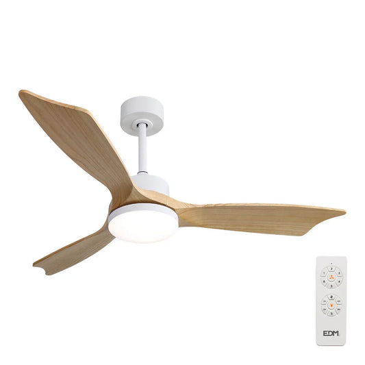 Ventilatore da Soffitto con Luce EDM 33819 Báltico 20 W 2190 Lm - Yestore