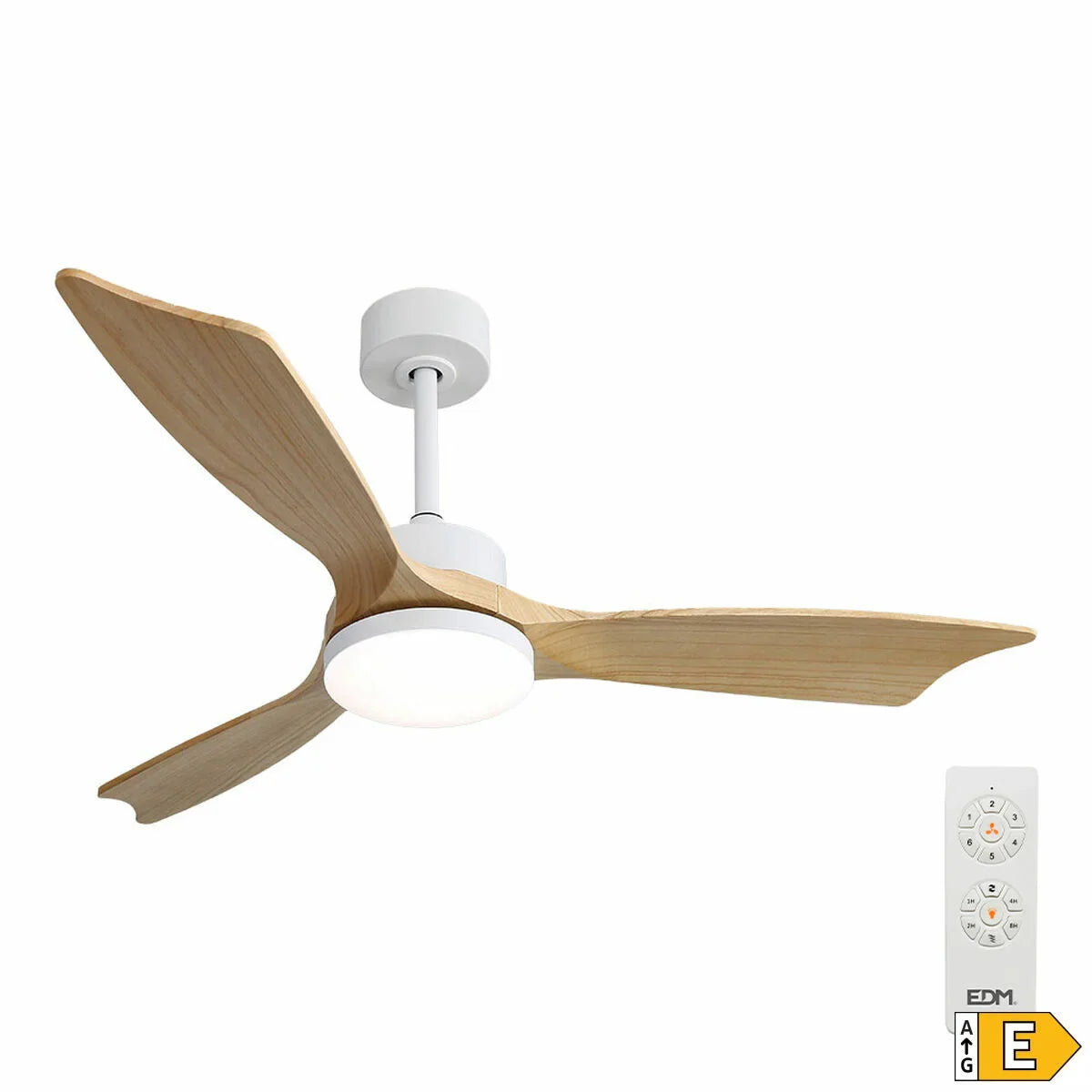Ventilatore da Soffitto con Luce EDM 33819 Báltico 20 W 2190 Lm - Yestore