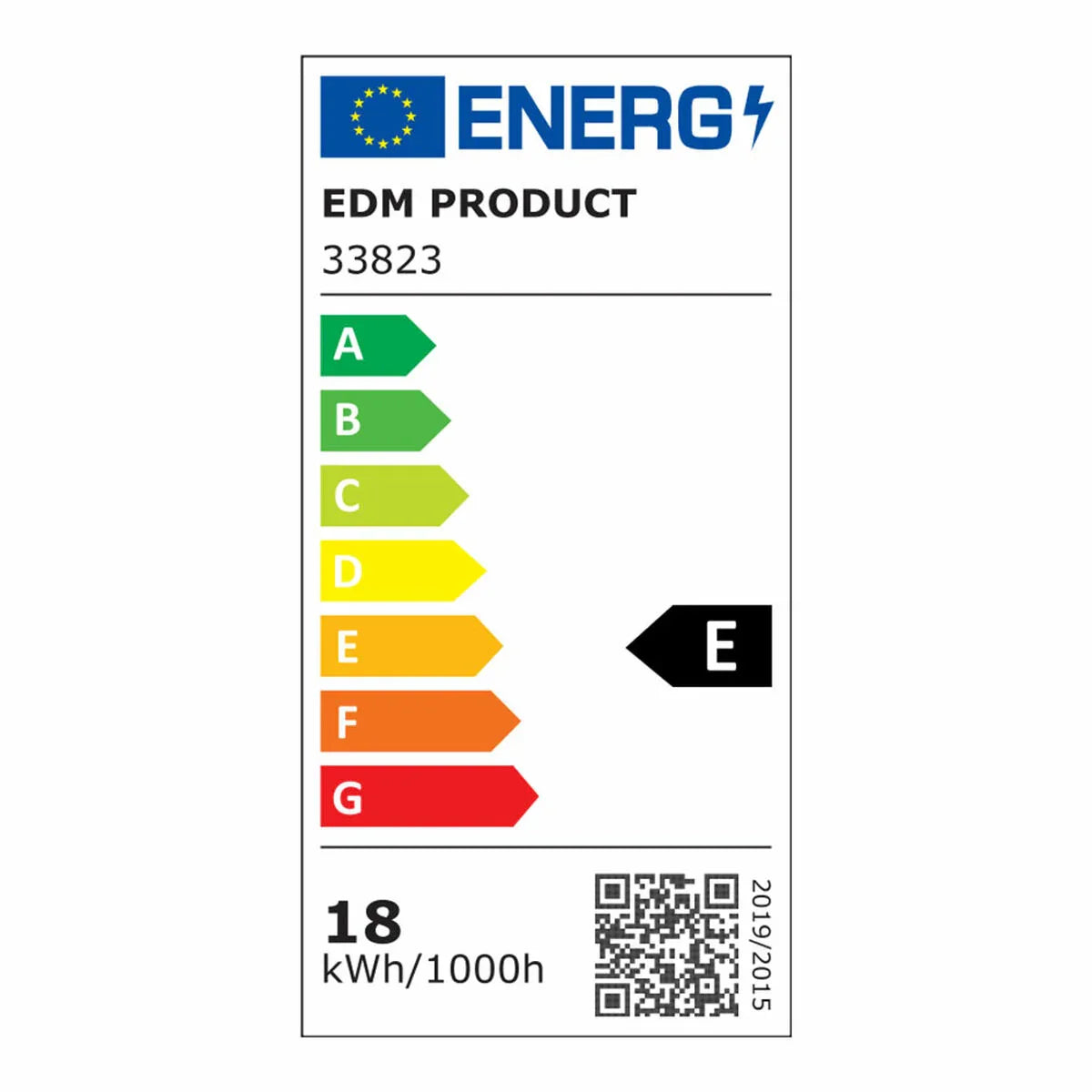 Ventilatore da Soffitto con Luce EDM 33823 Kara 30 W 2190 Lm - Yestore