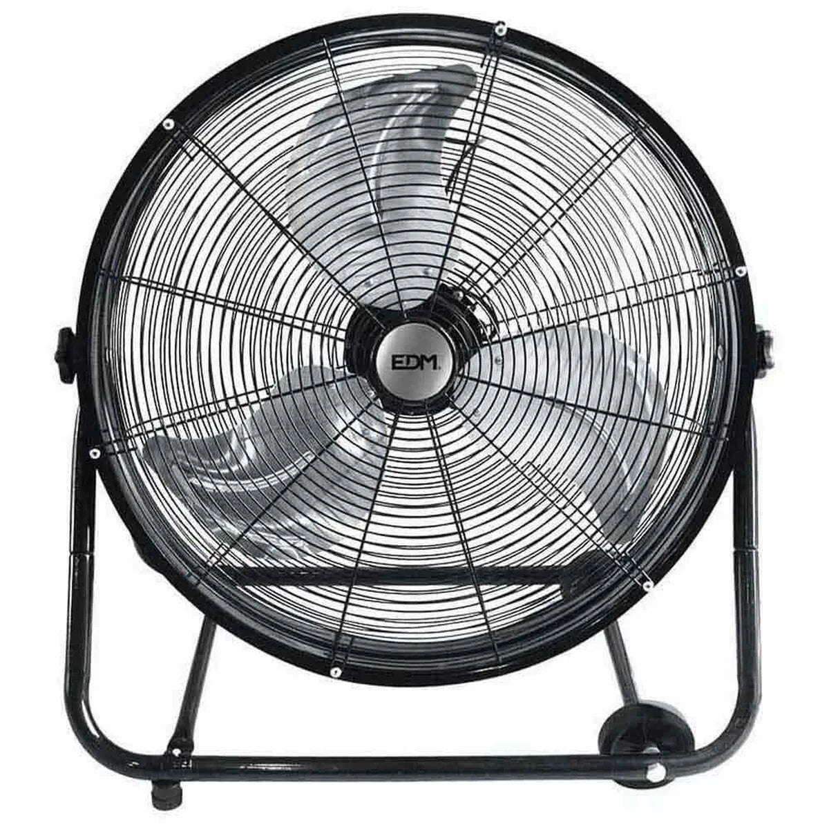 Ventilatore da Terra EDM 33933 Nero 180 W Ø 60 cm Ø 60 x 70 cm Con ruote - Yestore