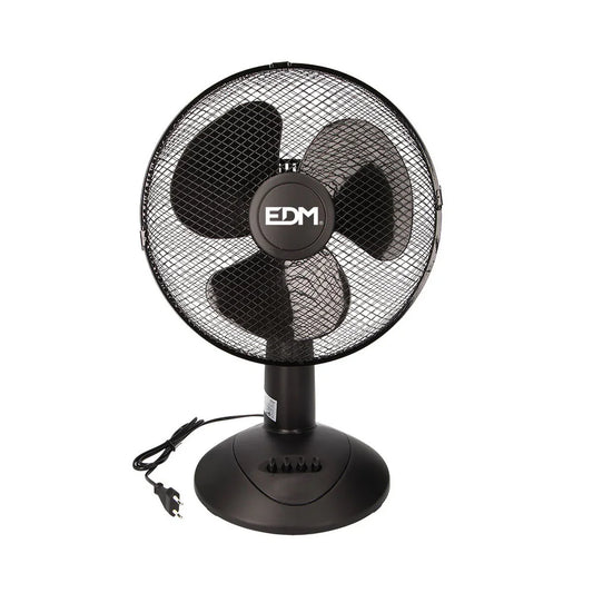 Ventilatore da Tavolo EDM Nero 45 W - Yestore