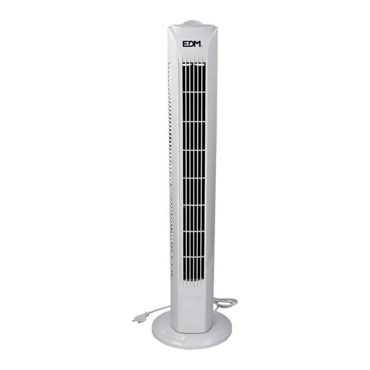 Ventilatore a Torre EDM 33952 Bianco 45 W - Yestore