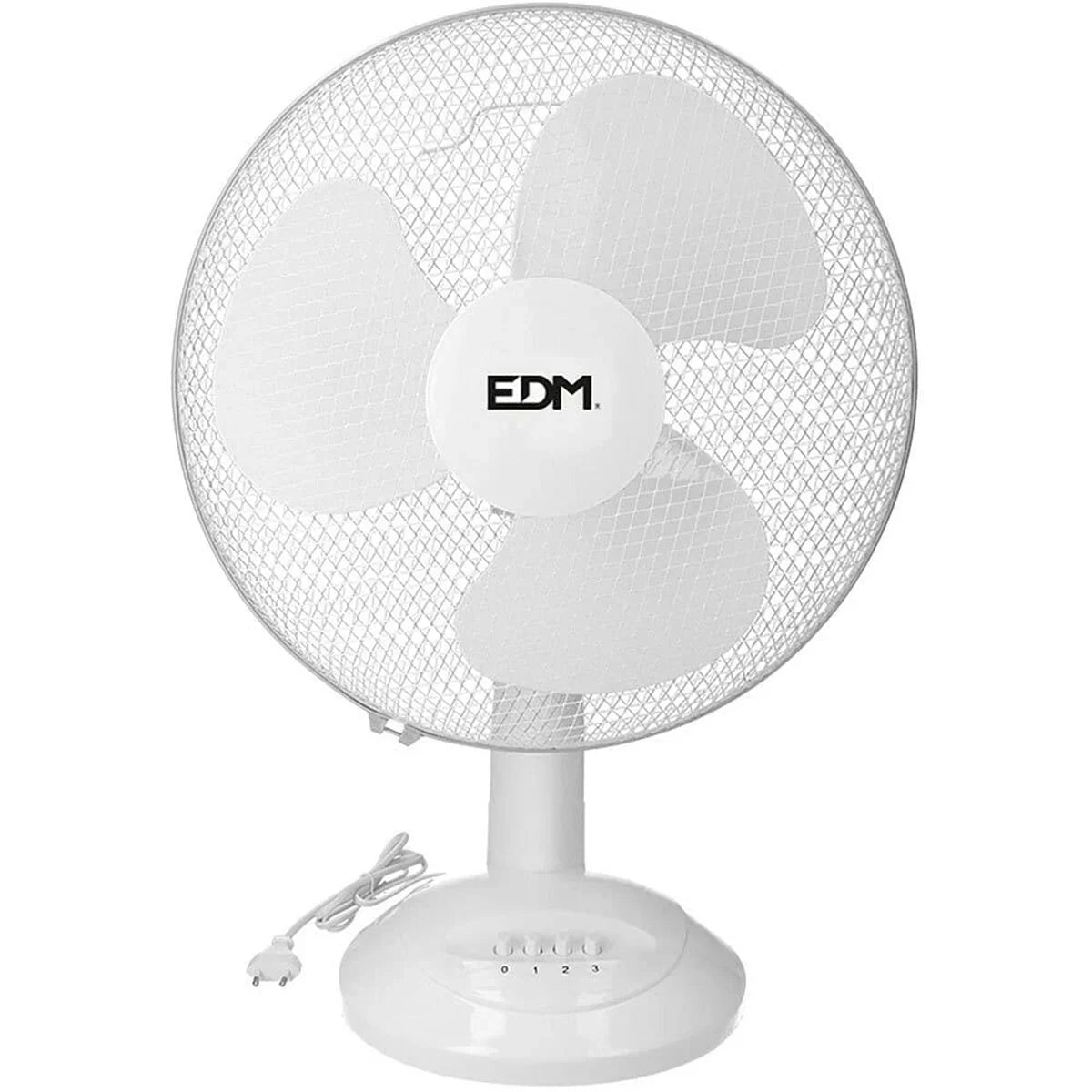 Ventilatore da Tavolo EDM Ø 40 x 61 cm Bianco 45 W - Yestore