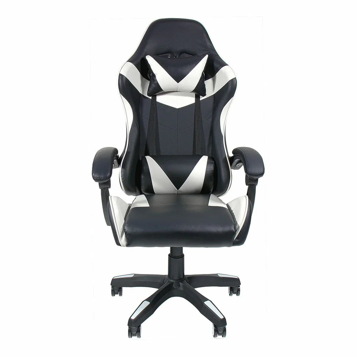 Sedia Gaming EDM 75194 Bianco Nero - Yestore
