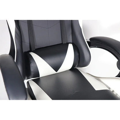 Sedia Gaming EDM 75194 Bianco Nero - Yestore