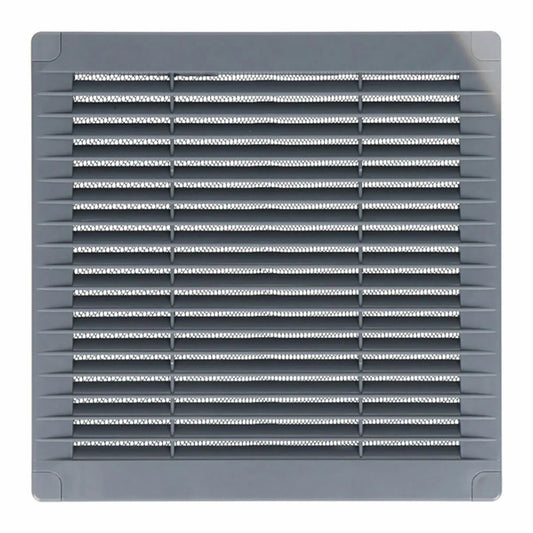 Griglia di ventilazione EDM 87701 Grigio 10 x 10 cm - Yestore