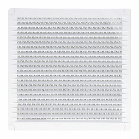 Griglia di ventilazione EDM 87704 Bianco 20 x 20 x 0,7 cm Zanzariera - Yestore
