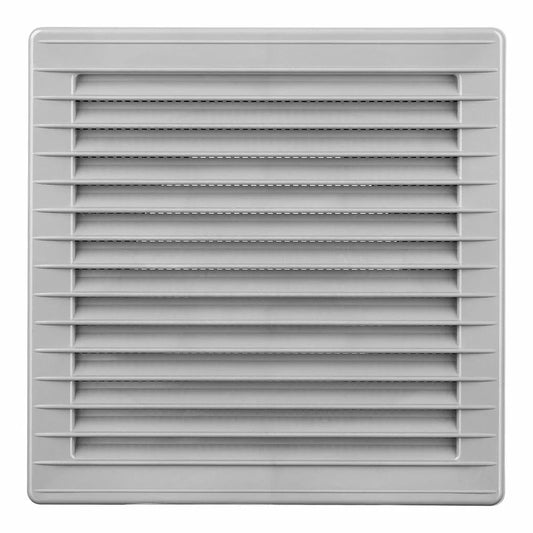 Griglia di ventilazione EDM 87725 Grigio 17 x 17 x 1,15 cm Zanzariera - Yestore