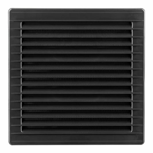 Griglia di ventilazione EDM 87726 Antracite 17 x 17 x 1,15 cm Zanzariera - Yestore