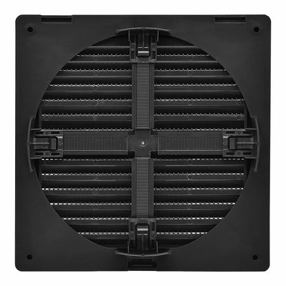 Griglia di ventilazione EDM 87726 Antracite 17 x 17 x 1,15 cm Zanzariera - Yestore