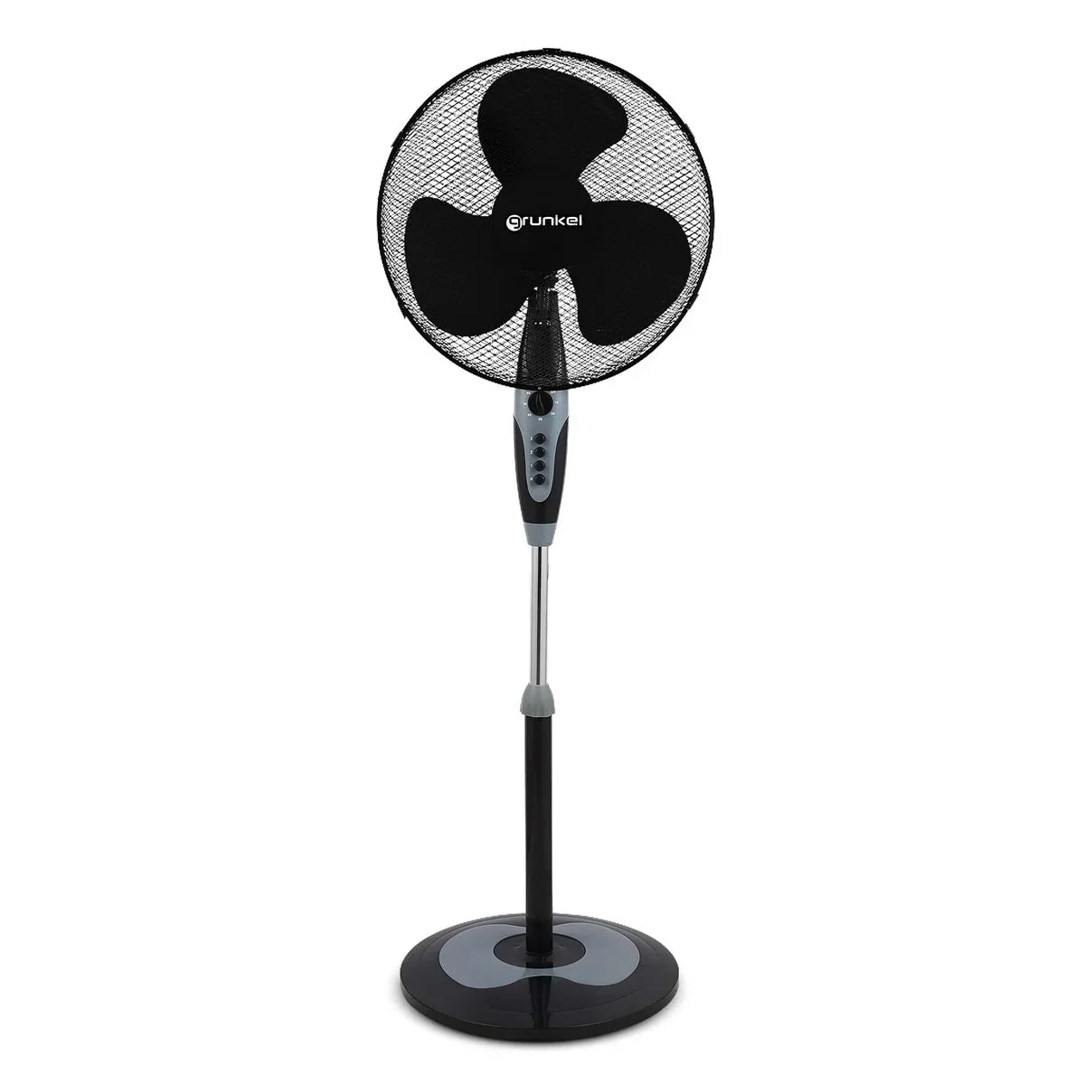 Ventilatore a Piantana Grunkel FAN-N16 ECOTIMER Nero 50 W - Yestore