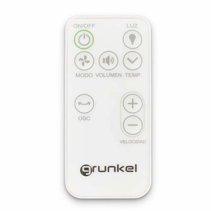 Ventilatore a Piantana Grunkel Bianco 28 W - Yestore