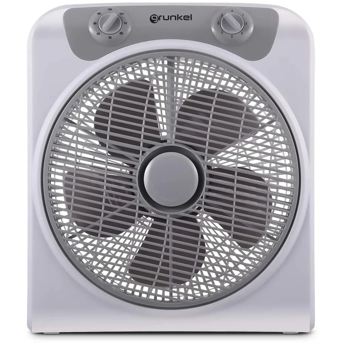 Ventilatore da Terra Grunkel BOX FAN Grigio 50 W - Yestore