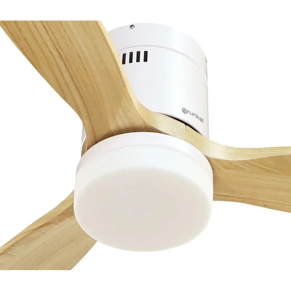 Ventilatore da Soffitto con Luce Grunkel Marrone 55 W - Yestore