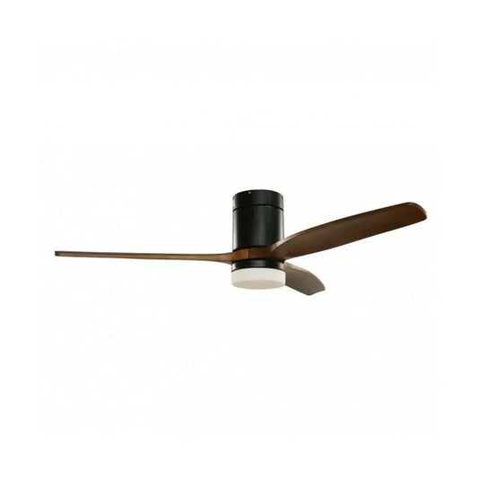 Ventilatore da Soffitto con Luce Grunkel Marrone Nero 55 W - Yestore