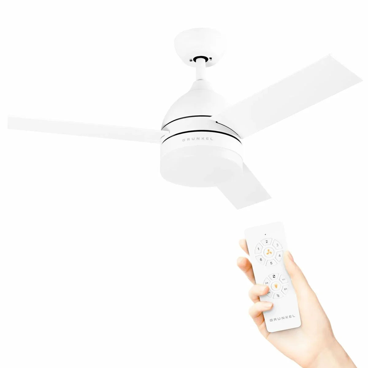 Ventilatore da Soffitto Grunkel Bianco - Yestore