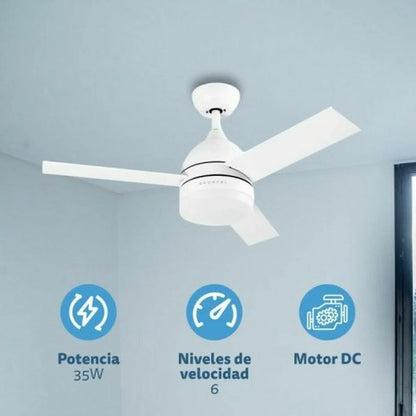 Ventilatore da Soffitto Grunkel Bianco - Yestore
