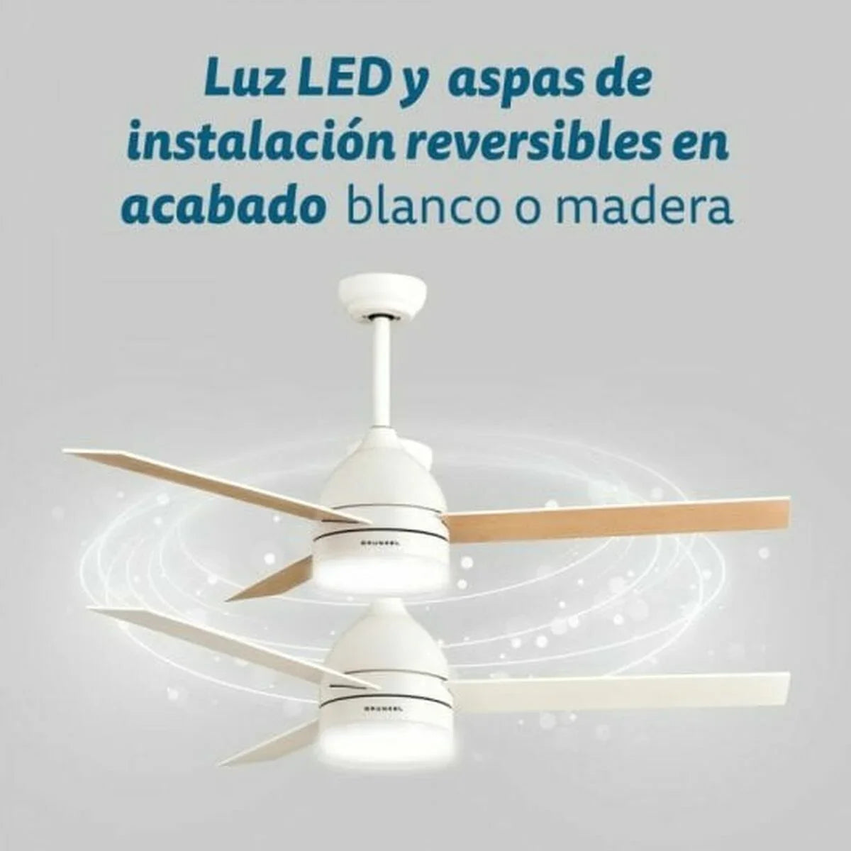 Ventilatore da Soffitto Grunkel Bianco - Yestore