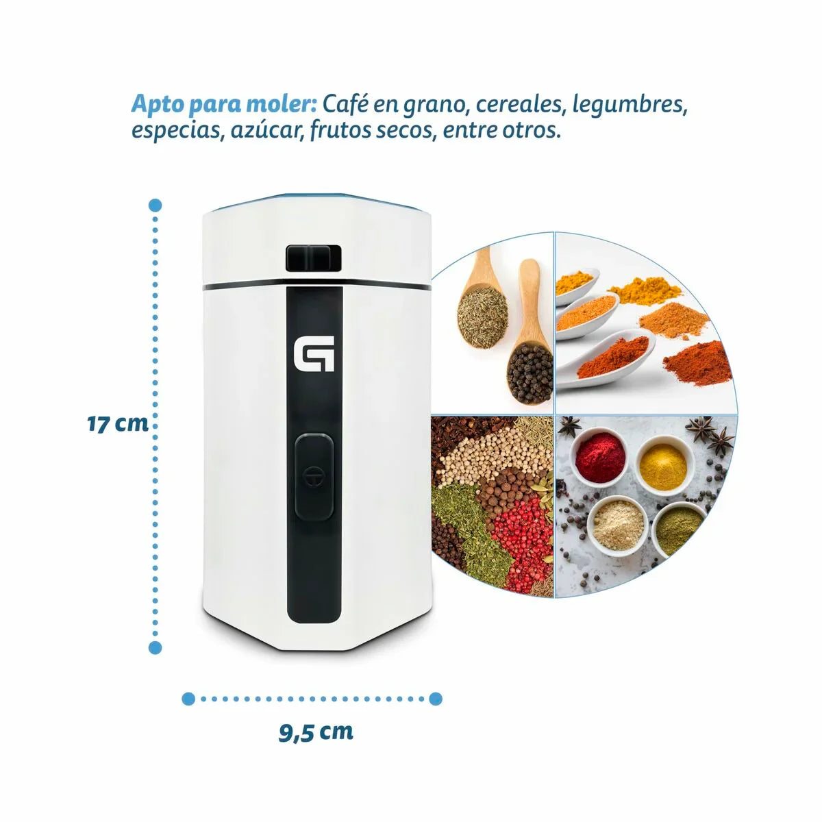 Tritatutto Grunkel Bianco 50 g - Yestore