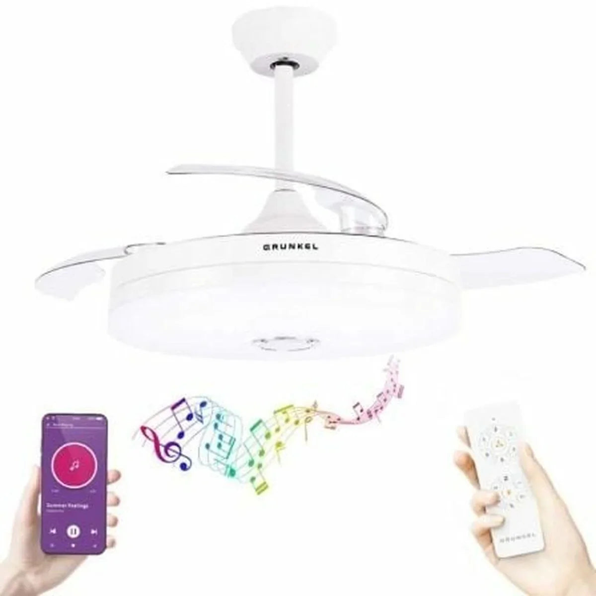 Ventilatore da Parete Grunkel SKYWIND-42BT2 30 W - Yestore