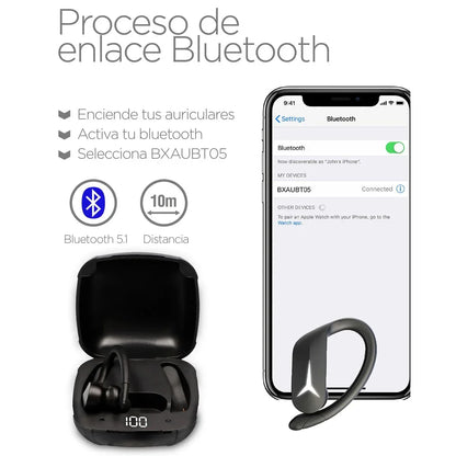 Sports Headphones KSIX Sport Buds 2 700 mAh - Yestore