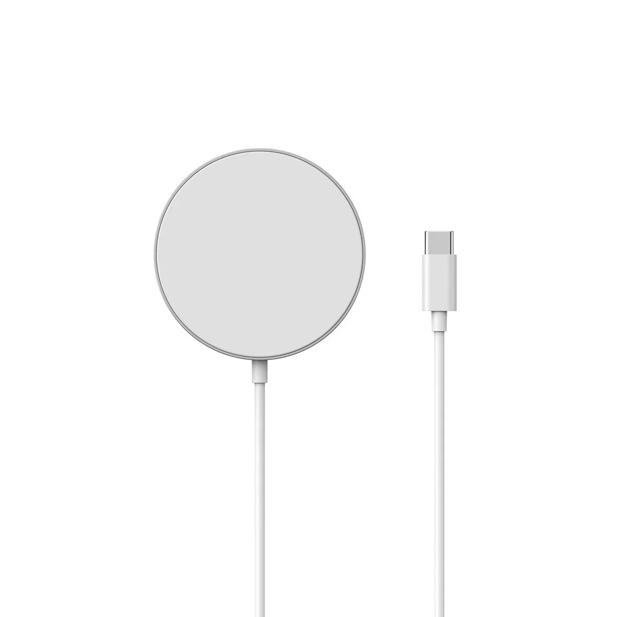 Caricabatterie Senza Fili KSIX MagniBoost Bianco - Yestore