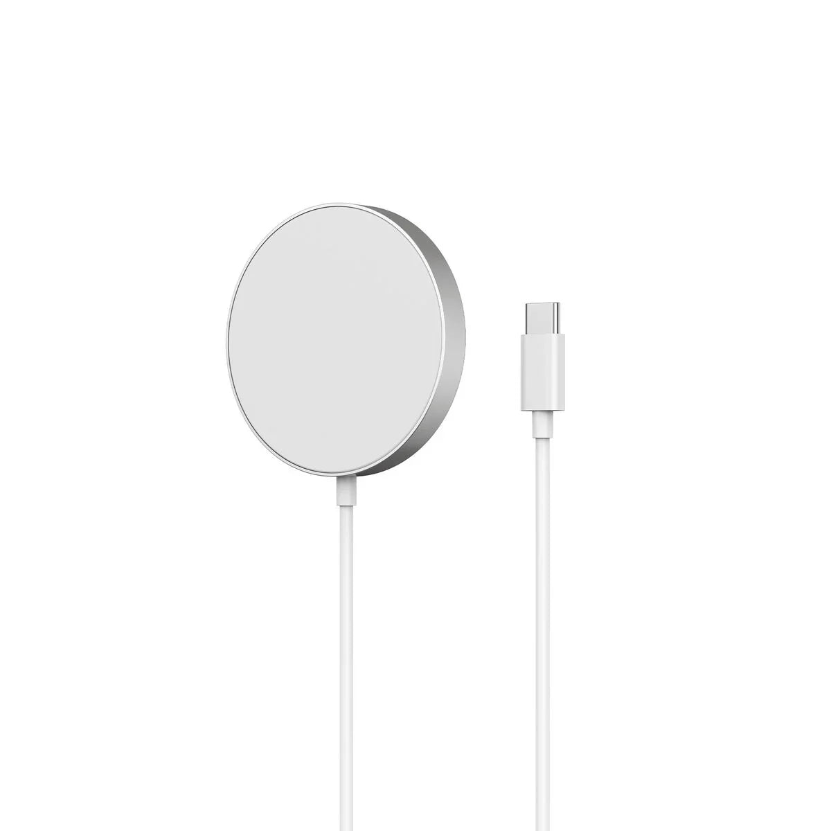 Caricabatterie Senza Fili KSIX MagniBoost Bianco - Yestore