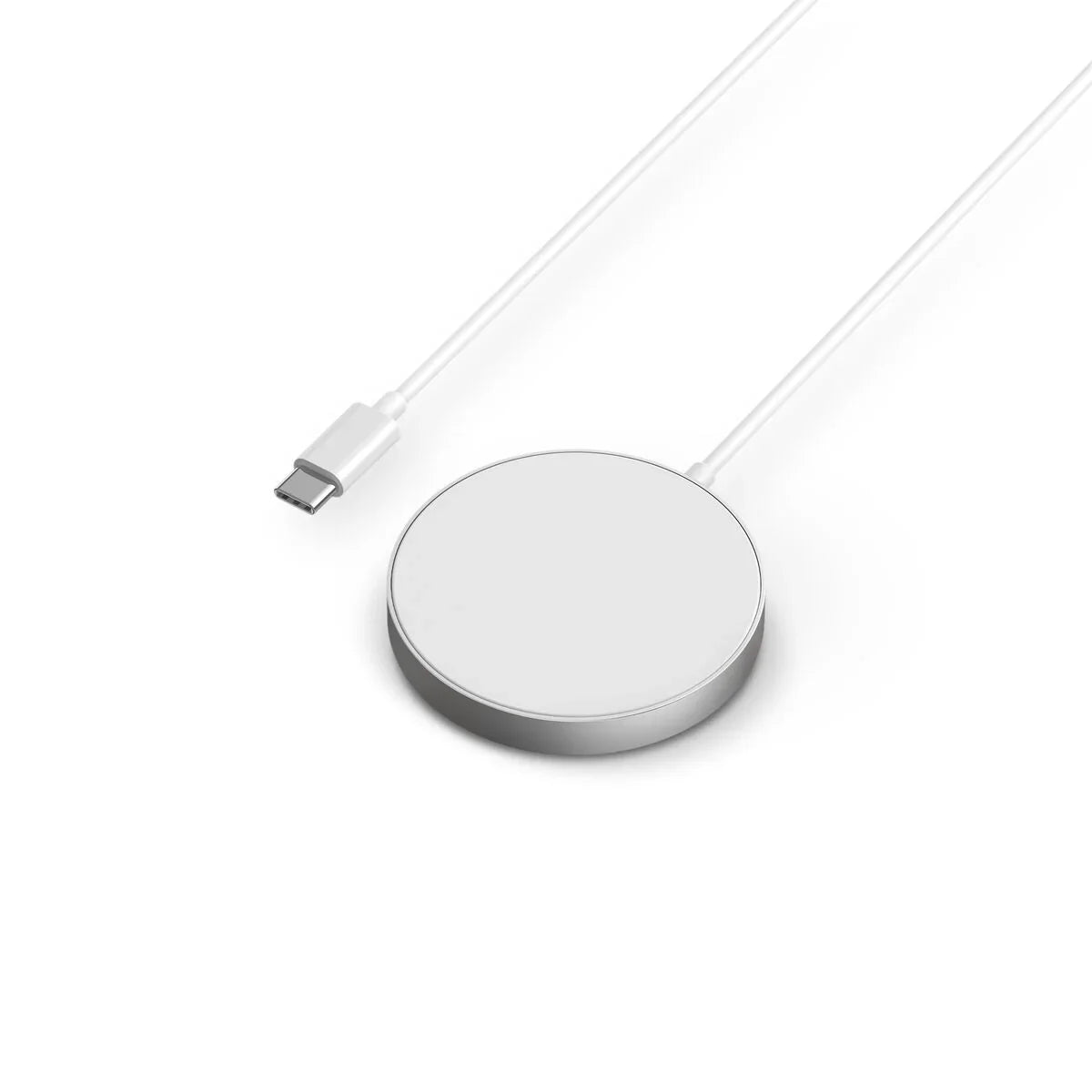 Caricabatterie Senza Fili KSIX MagniBoost Bianco - Yestore