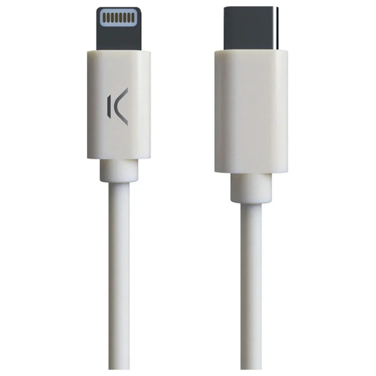 Cavo USB-C a Lightning KSIX MFI (1 m) Bianco - Yestore