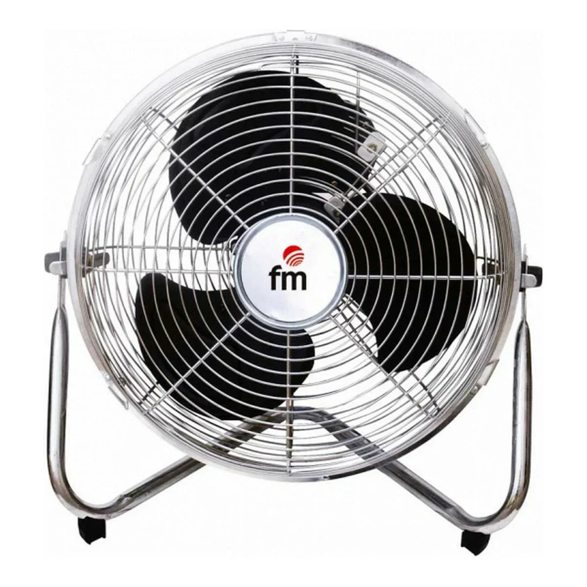 Ventilatore da Terra Grupo FM F30 Ø 30 cm 55W Nero - Yestore