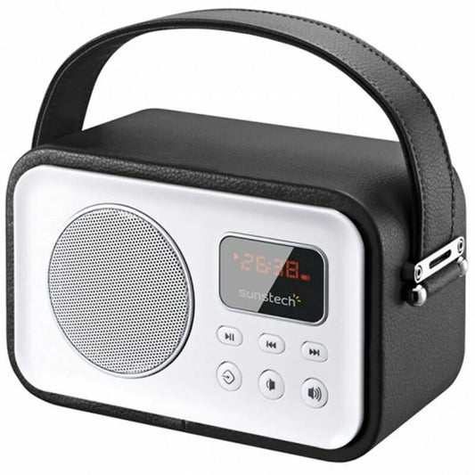 Radio Portatile Sunstech RPBT450 Bluetooth 2,5W Nero 2,5 W - Yestore