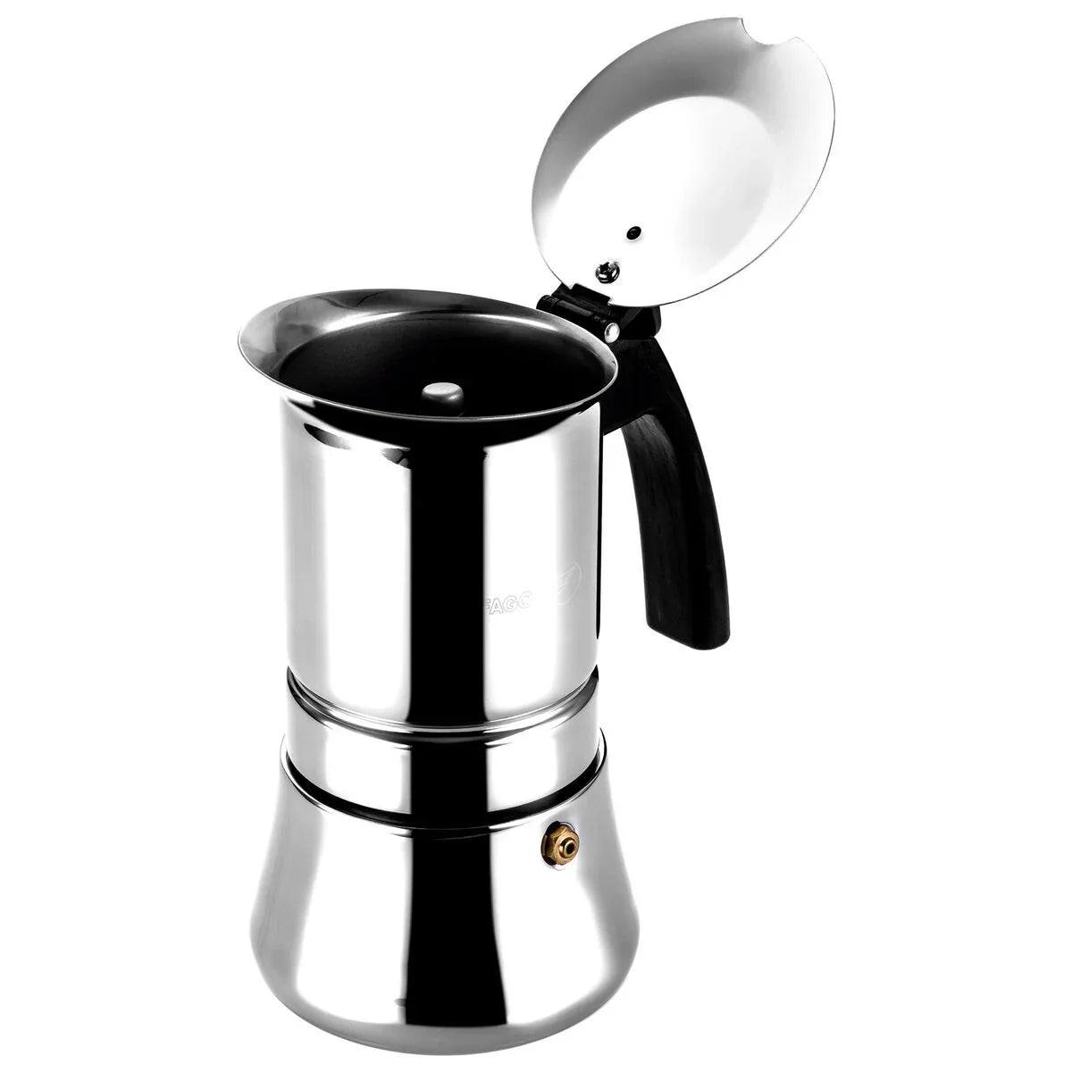 Italian Coffee Pot Fagor Stainless steel - Yestore