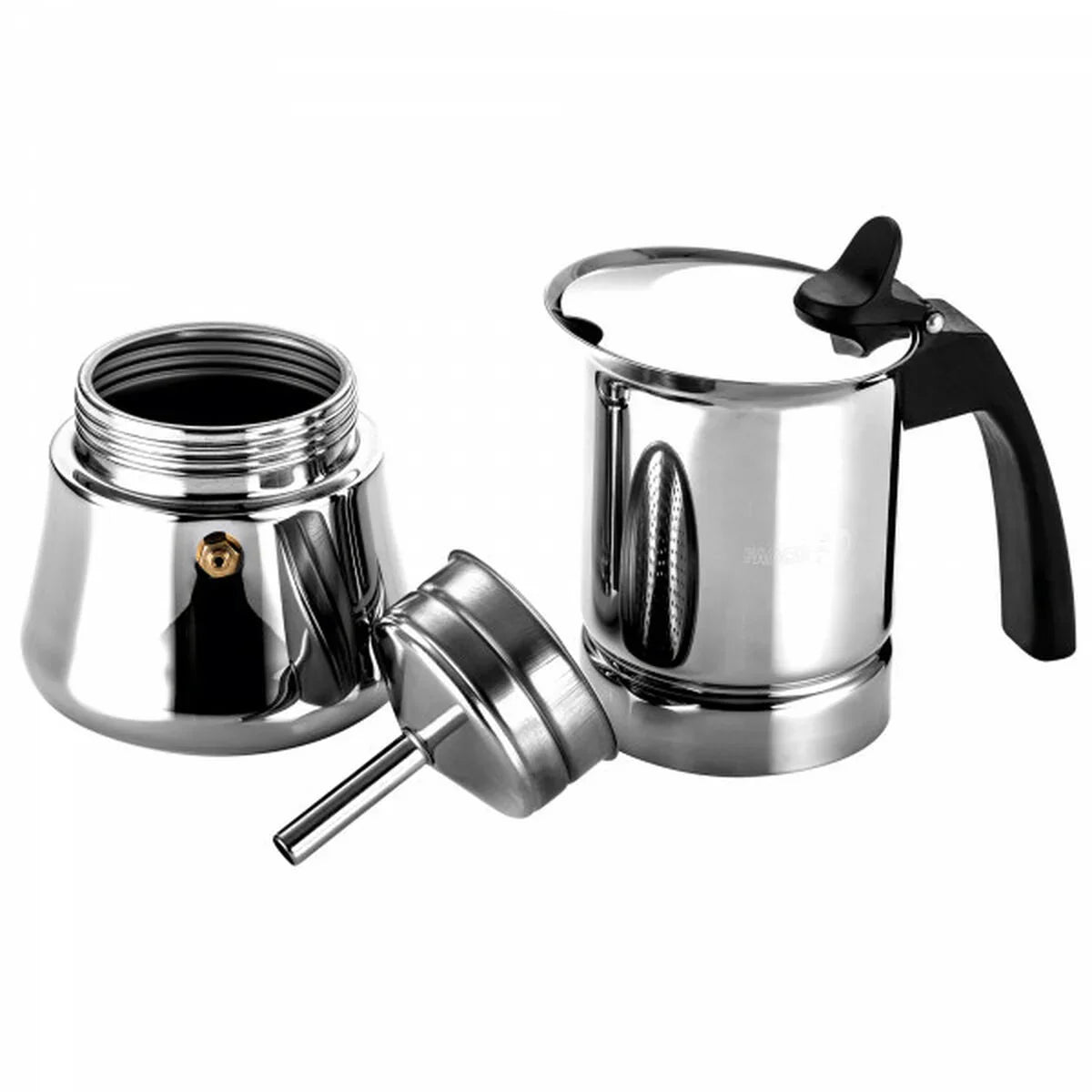 Italian Coffee Pot Fagor Stainless steel - Yestore