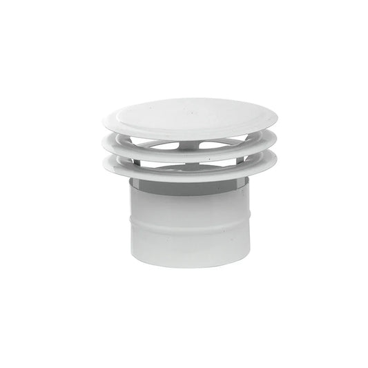 Deflettore di ventilazione Mirtak Acciaio Smaltato A dischi Ø 100 mm Bianco - Yestore
