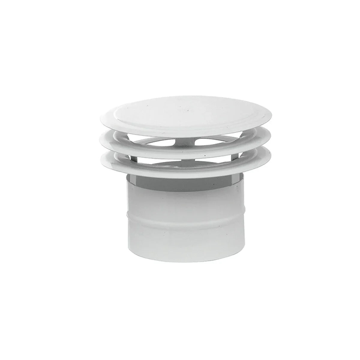Deflettore di ventilazione Mirtak Acciaio Smaltato A dischi Ø 110 mm Bianco - Yestore