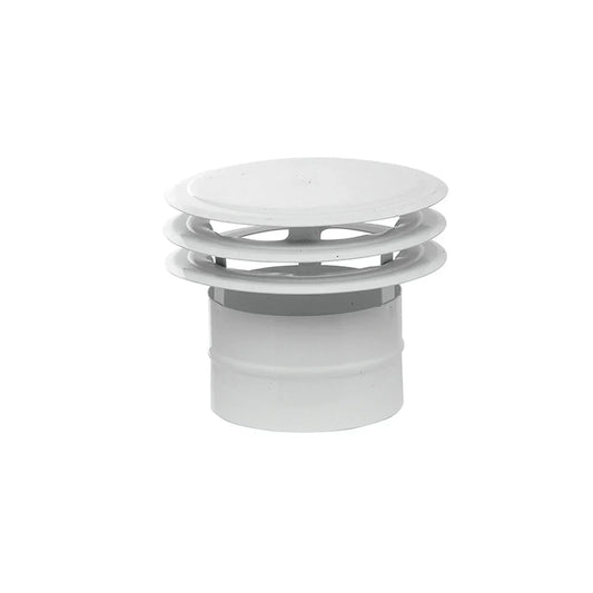 Deflettore di ventilazione Mirtak Acciaio Smaltato A dischi Ø 110 mm Bianco - Yestore
