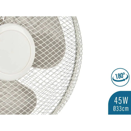 Ventilatore da Tavolo Argon FT-26A Bianco 45 W 27 x 51 x 33,5 cm - Yestore