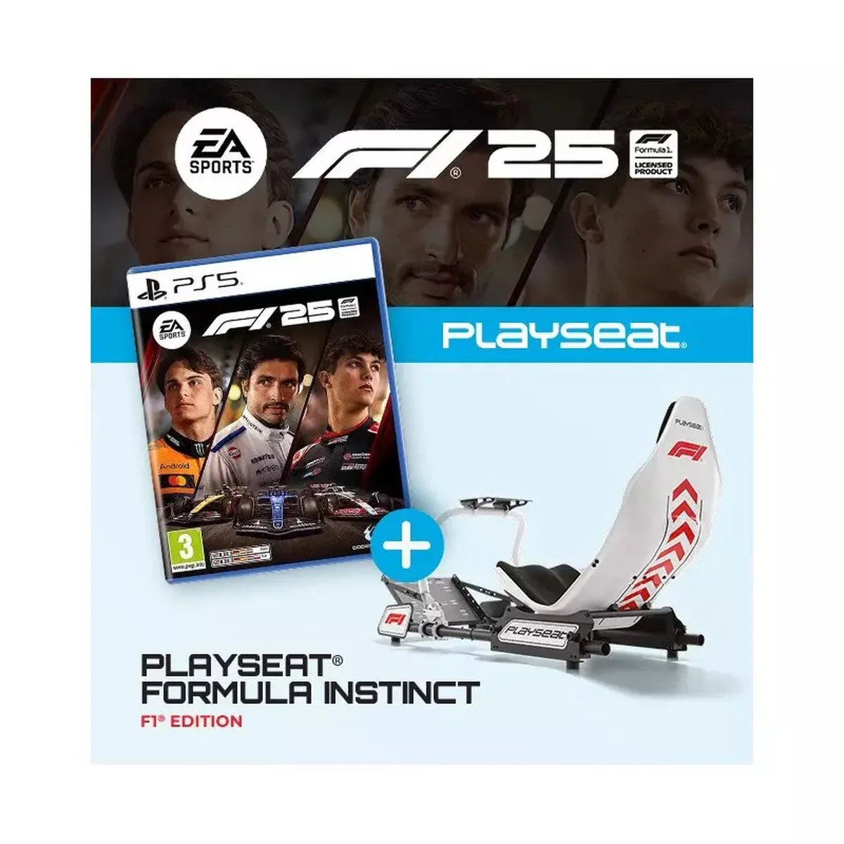 Sedia Gaming Playseat FO00334F1PS5 - Yestore