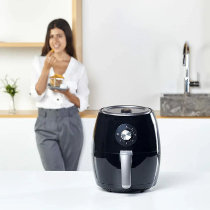 Friggitrice ad Aria Black & Decker BXAF2500E Nero 1500 W 2,5 L - Yestore