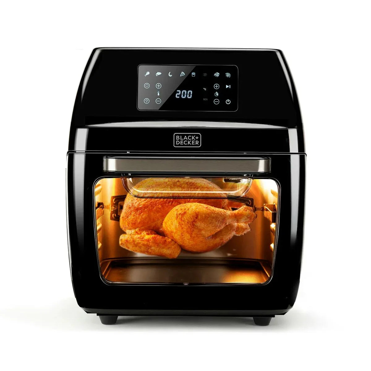 Friggitrice ad Aria Black & Decker BXAFO1200E Nero 1700 W 12 L - Yestore