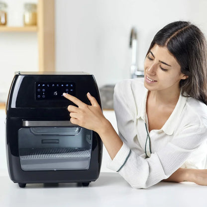 Friggitrice ad Aria Black & Decker BXAFO1200E Nero 1700 W 12 L - Yestore